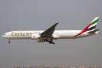 Emirates, A6-EBW, Boeing, B777-36N, 08.09.2012, BCN, Barcelona, Spain         
