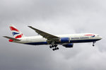 British Airways, G-YMMF, Boeing 777-236ER, 01.Juli 2016, LHR London Heathrow, United Kingdom.