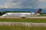 Lufthansa Regional (Eurowings), D-ACRA, Bombardier CRJ200ER, msn: 7567, 11.Juni 2008, GVA Genève, Switzerland.
