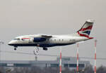British Airways(Sun Air of Scandinavia), Do-328-100 Jet, OY-NCP, BER, 16.02.2024