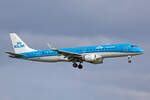KLM Cityhopper, PH-EZS, Embraer ERJ-190STD, msn: 19000380, 18.Mai 2023, AMS Amsterdam, Netherlands.