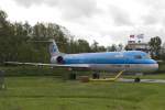 KLM cityhopper, PH-OFA, Fokker, 100, 09.05.2014, Avidrome (EHLE-LEY), Lelystad, Niederlande