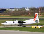 City Jet mit einem Sonderflug nach Friedrichshafen, geflogen wurde mit einer Fokker 50 aus Amseterdamm, die Maschine nahm zustzlich Ski-Gste von einem Transavia-Flug auf....