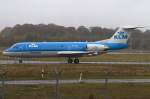 KLM - Cityhopper, PH-KZF, Fokker, F-70, 30.10.2011, LUX, Luxemburg, Luxembourg      
