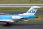 KLM cityhopper, PH-KZF, Fokker, 70 (Seitenleitwerk/Tail), 11.08.2012, DUS-EDDL, Dsseldorf, Germany 