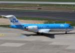 KLM cityhopper, PH-WXD, Fokker, 70, 02.04.2014, DUS-EDDL, Dsseldorf, Germany