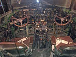 EX-1146K, Ilyuschin IL-14T, msn: 7343408, Cockpit Ansicht.