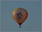 . (LX-BAR) Heiluftballon mit seiner Werbung fr luballoon.lu aufgenommen am 17.04.10 in Schieren.