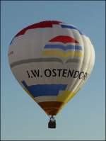 .  (D-OJWO) Farbiger Heiluftballon, aufgenommen bei der Mosel Ballon Fiesta am 21.08.2010 in Fhren.