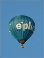 E-plus Heiluftballon, aufgenommen bei der Mosel Ballon Fiesta in Fhren am 21.08.2010.
