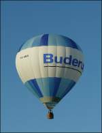 . (D-OBUD) Bei der Mosel Ballon Fiesta in Fhren am 21.08.2010 habe ich diesen Heiluftballon fotografiert.