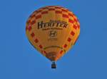 Heiluftballon D-ODBL am 15.07.2013 ber Aachen.