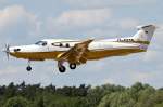 Landung D-FATN Pilatus PC-12/47/ETSI/Manching/Germany. ...  Johann Watz 19.05.2009