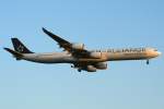 South African Airways Airbus A340-642 ZS-SNC in FRA am 23,09,07 ...