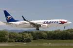 basel-bsl Travel Service, OK-TVI, Boeing, B737-8Q8, 17.05.2009, BSL, Basel, Switzerland 

