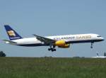 757 Icelandair Cargo TF-FIG am 24.5.09 in Liege(L�ttich)