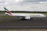 A330 Emirates Airlines, A6-EKQ, Airbus, A330-243, 18.05.2009, DUS, D�sseldorf, Germany 

