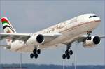 A330 Take off A330/ Etihad/F1 Grand Prix/ MUC/M�nchen/Germany.