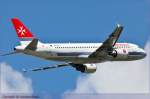 A320 Take off A320/ Air Malta/ MUC/M�nchen/Germany.