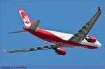 A330 Take off A330/ Air Berlin/ MUC/M�nchen/Germany.