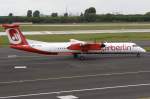 Dash 8 Air Berlin, D-ABQB, deHavilland, DHC-8-402Q, 18.05.2009, DUS, D�sseldorf, Germany 

