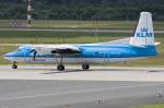 KLM Cityhopper, PH-KVG, Fokker, F-50, 18.05.2009, DUS, D�sseldorf, Germany 
 ...