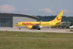 stuttgart-str Reg.: D-AHXG Hersteller: BOEING Typ: 737-7K5 Serien Nr.: 35140 Baujahr: 2008 Erstflug: 04.2008 fotografiert am 30.05.2009 
