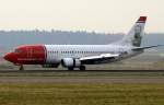 berlin-schonefeld-sxf Norwegian Air Shuttle B 737-3K2 LN-KKH nach der Landung in Berlin-Sch�nefeld am 24.03.2007
