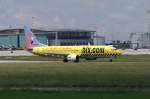 Eine Boeing 737-8K5/W  ...  Frank Tribull 07.06.2009