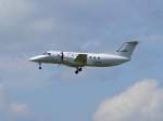 Eine EMB-120 von Skybridge (I-SKYB) am 7.6.2009 im Anflug auf ...
