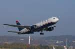 767 Eine Boeing B767 der US Airways mit der Kennung N251AY aufgenommen am 01.11.07 am Z�richer Flughafen.