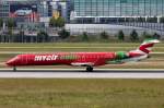 Canadair Regional Jet 900 ER Take off/CRJ 900/MyAir/MUC/M�nchen/Germany.