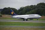 Lufthansa B737-300/500 der Lufthansa beim Start