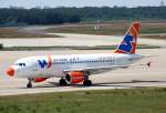 A319 Windjet A 319-113 EI-DVD am 14.06.2009 auf dem Flughafen Berlin-Tegel