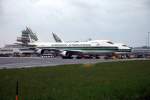 747 Die zwei Jumbos der Evergreen International hatten die Zulassungsnummern N486EV und N489EV.
Aufgenommen am 06. Mai 2007.