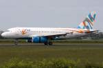 Izair Airlines, TC-IZM, Airbus, ...  Kurt Greul 25.06.2009
