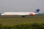 SAS, LN-ROM, McDonnell Douglas, MD 81, 21.05.2009, AMS, Amsterdam, Netherlands ...