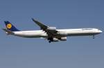 Lufthansa, D-AIHE, Airbus, A340-642, ...  Kurt Greul 02.07.2009