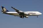 Singapore Airlines, 9V-SPH, Boeing, ...  Kurt Greul 02.07.2009