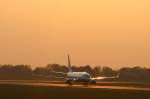 Air Berlin beim landen in Hannover. 25.04.2007  ...