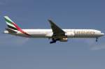 Emirates, A6-ECD, Boeing, B777-36N-ER, ...  Kurt Greul 07.07.2009