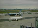Pushbak Airbus A320 der Air France. Aufgenomen am 15.07.09.  ...