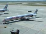 Eine MD-82 der American ...  Andreas Mack 08.08.2009