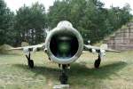 Frontansicht der Mig-19S der ...  Frank Maczkowicz 09.08.2009