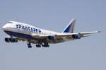 Transaero, VP-BGW, Boeing, B747-346, ...  Kurt Greul 11.08.2009