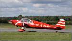 uelzen-edvu D-ECAH, eine Klemm 107 B kurz vor dem Start zu einem Formationsflug vom Flugplatz Uelzen anl�sslich des Flugtages am 17.05.2007.