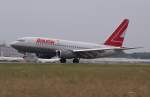 OE-LNN beim Aufsetzten. Das ...  Martin Kramer 21.05.2007