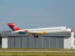 Die MD-87 OY-JRU von ...  Christopher P�tz 20.08.2009