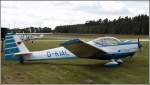 Scheibe-Falke D-KIAL, eine Falke SF-25, am 17.05.2007 auf dem Flugplatz Uelzen.