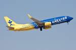 Take off/B737/TUIfly_K�rnten/T�rkei/Antalya (LTAY/AYT). 

 ...  Johann Watz 23.08.2009